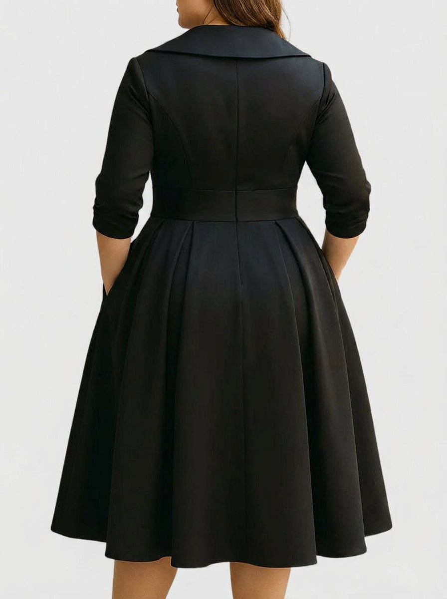 Nerissa - elegant midikjole