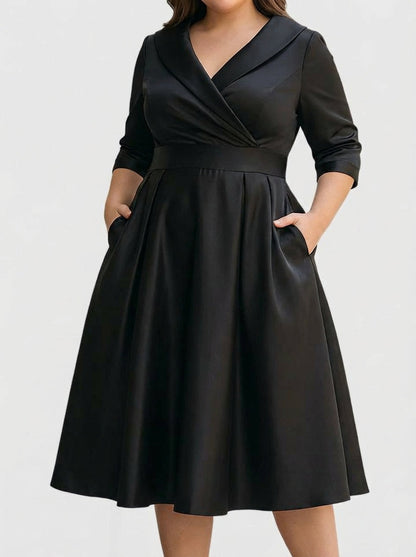 Nerissa - elegant midikjole