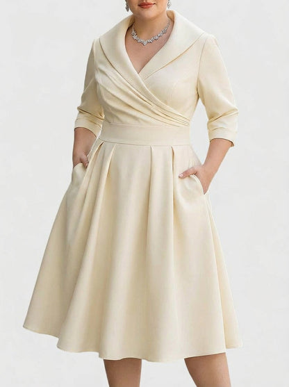 Nerissa - elegant midikjole