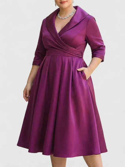 Nerissa - elegant midikjole
