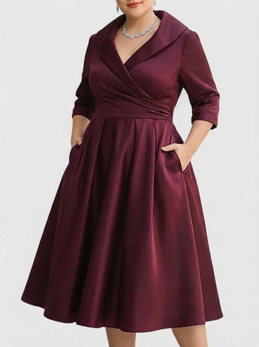 Nerissa - elegant midikjole