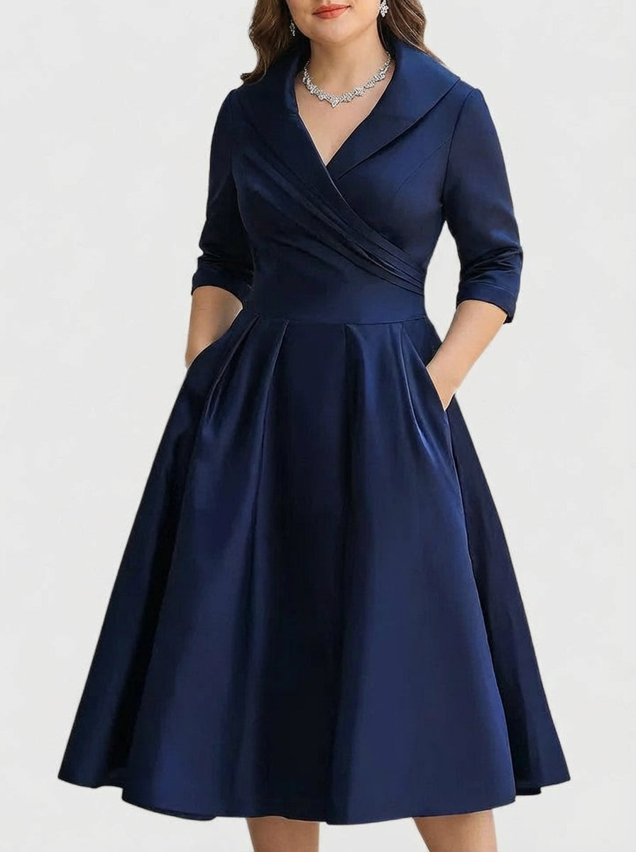 Nerissa - elegant midikjole