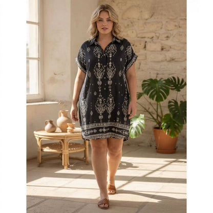 Mira - Vintage boho-kjole