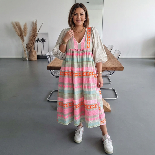 Naomi - Komfortabel Boho-kjole