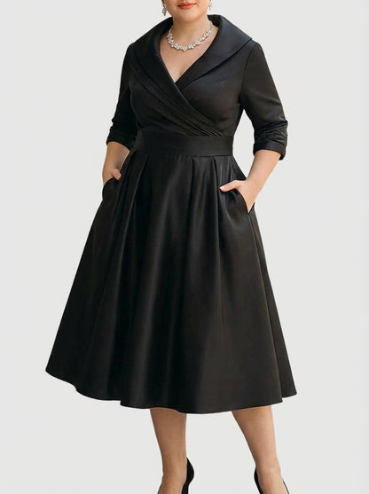 Nerissa - elegant midikjole