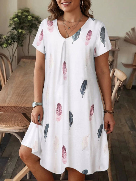 Colette - Kjole med blomsterprint