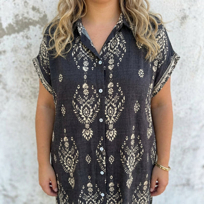 Mira - Vintage boho-kjole