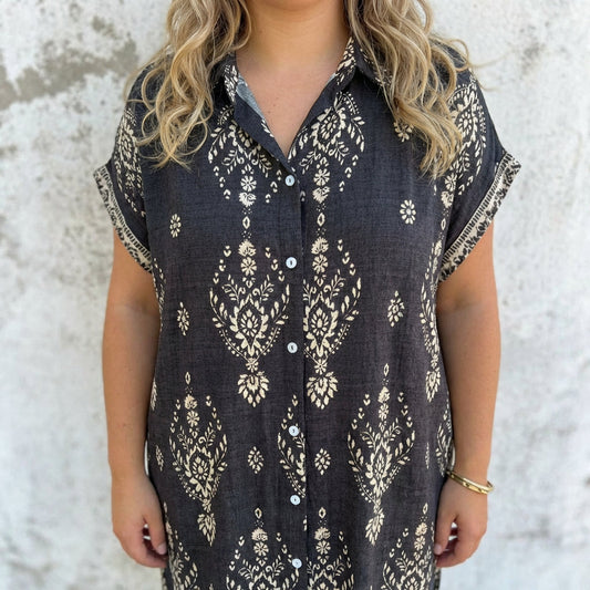 Mira - Vintage boho-kjole