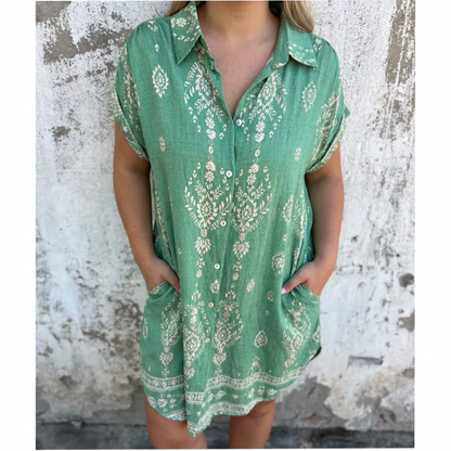 Mira - Vintage boho-kjole